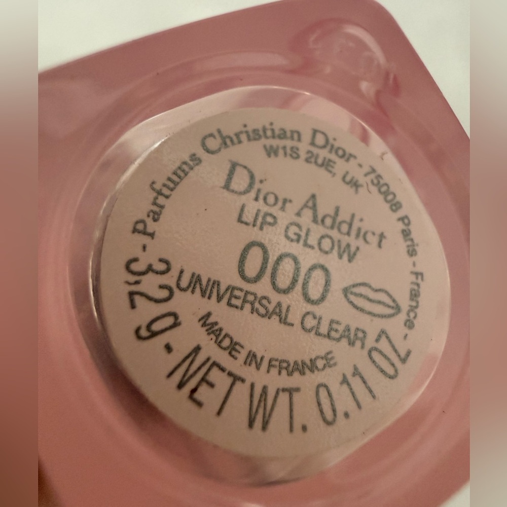Dior Addict Lip Glow Lip Balm 000 Universal Clear - Picture 4 of 4